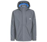 Trespass Men's Edwards II Waterproof Jacket - Carbon - Carbon - L - 50% Polyamide Taslan PU Coating/50% Polyester