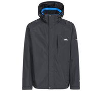 Trespass Men's Edwards II Waterproof Jacket - Black - Black - L