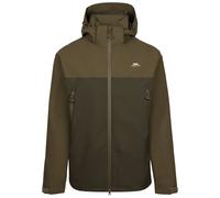 Trespass Men's Fahamore Waterproof Jacket in Khaki | Size: Medium Trespass Khaki M
