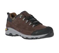 Trespass Mens Falark Vibram Leather Walking Shoe - Dark Earth - Dark Earth - 11 UK