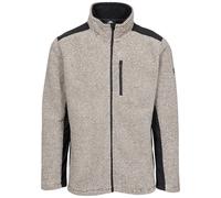 Trespass Men's Farantino Fleece Jacket - Truffle Brown Stripe - Truffle Brown Stripe - XXL