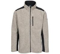 Trespass Men's Farantino Fleece Jacket - Truffle Brown Stripe - Truffle Brown Stripe - L