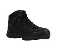 Trespass Mens Finley Waterproof Walking Boots - Black/Blue - Black/Blue - 7 UK