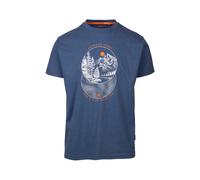 Trespass Mens Flagel Casual T-Shirt (Indigo Blue Marl) - Size Medium