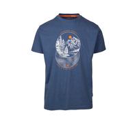 Trespass Men's Flagel Casual T-Shirt in Dark Indigo | Size: 3XL Trespass Dark Indigo 3XL
