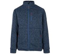 Trespass Mens Fleece Ampney Smokey Blue Marl in Size - 3XL