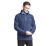 Trespass Mens Fleece Blackford - Casual Microfleece, Half Zip Jumper for Men Navy