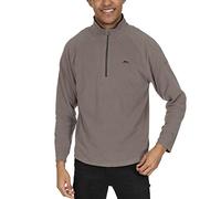 Trespass Mens Fleece Blackford - Casual Microfleece, Half Zip Jumper for Men Storm Grey