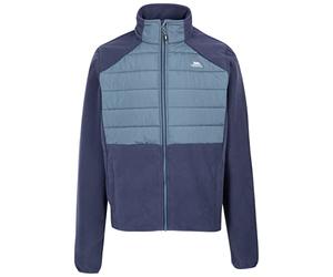 Trespass Mens Fleece Full Zip Hybrid 2 Zip Pockets Maguire