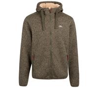 Trespass Men's Hooded Knitted Full Front Zip Fleece - Tableypipe