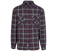 Trespass Mens Fleece Lined Checked Shirt Rapeseed