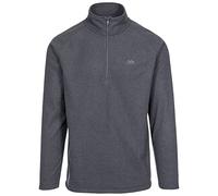 Trespass Mens Fleece Pullover Keynote - Contrast Trims, 1/2 Neck Zip, Brushed Back, Knitted, 100% Polyester