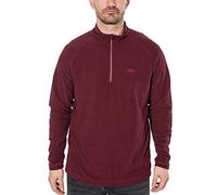 Trespass Mens Fleece Pullover Keynote - Contrast Trims, Striped Catatonic Microfleece, Anti-Pilling Fabric, 1/2 Neck Zip, Brushed Back, Knitted, 100% Polyester