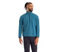 Trespass Mens Fleece Wetherill - Textured Brushed Back, 1/2 Zip Neck with Chin Guard, Elasticated Cuff and Hem, Knitted, 100% Polyester