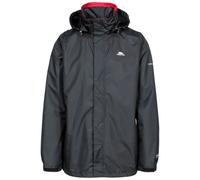 Trespass Men's Fraser II Waterproof Jacket - Black - Black - XL
