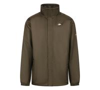 Trespass Mens Fraser II Waterproof Jacket - Dark Vine - Dark Vine - XXL - 100% Polyester
