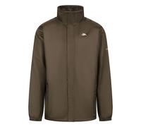 Trespass Men's Fraser II Waterproof Jacket in Brown | Size: Medium Trespass Brown M