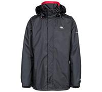 Trespass Men's Fraser II Waterproof Jacket - Black - Black - XXXL