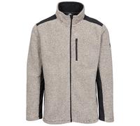 Trespass Mens Faratino Full Zip Fleece-Truffle Stripe-S Truffle Stripe
