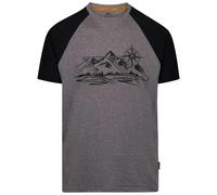 Trespass Men's Fullmer Mountain T-Shirt in Grey | Size: Large Trespass Grey L