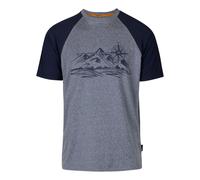 Trespass Men's Fullmer Mountain T-Shirt in Navy | Size: XS Trespass Navy XS