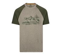 (L, Marshland Marl) Trespass Mens Fullmer Mountain T-Shirt