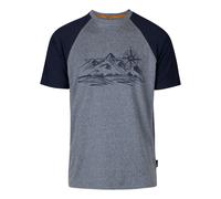 (S, Navy Marl) Trespass Mens Fullmer Mountain T-Shirt