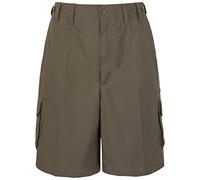 Trespass Mens Gally Casual Walking Cargo Shorts - Bark - S