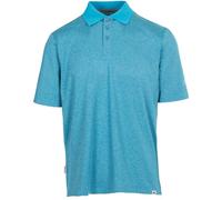 Trespass Mens Gedding Polo Shirt (Pond Blue Marl) - Size Small