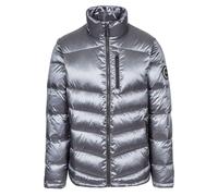 Trespass Men's Gene DLX Down Jacket in Grey | Size: Small Trespass Grey S