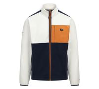 Trespass Mens Hamish AT200 Fleece Jacket - Off White/Navy/Orange - Off White/Navy/Orange - M