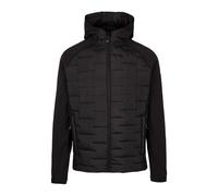 Trespass Mens Heber Hybrid Hoodie (Black) - Size Medium