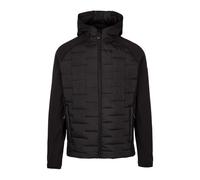 Trespass Men's Heber Hybrid Hoodie in Black | Size: Large Trespass Black L