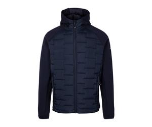 Trespass Mens Heber Hybrid Hoodie (Navy) - Size Small