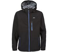Trespass Mens Hebron Waterproof Softshell Jacket (XXS) (Black)