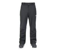 Trespass Mens Hemic Softshell Trousers - Black X - XL L - Black X - 94% Polyester/6% Elastane