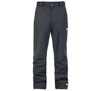 Trespass Mens Hemic Water Resistant Softshell Trousers - Black - Black - S