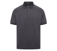 Trespass Men's Hewson DLX Polo Shirt in Dark Grey | Size: Medium Trespass Dark Grey M