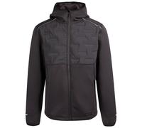Trespass Mens Hooded Activewear Faux Down Jacket With Zipped Pockets Bolfort
