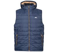 Trespass Mens Hooded Gilet Franklyn Navy in Size - S