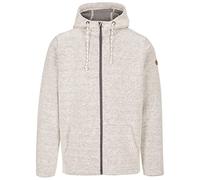 Trespass Mens Hoodie Long Sleeve with 2 Pockets Scawton Off-white