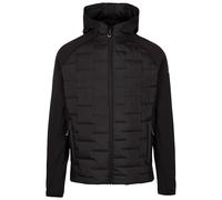 Trespass Mens Hybrid Jacket Heber Black in Size - S