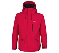 Trespass Mens Jacket Corvo - Waterproof, Windproof, Hooded, Taped Seams, Flat Cuffs, Inner Pockets, Mesh Lining, 3 Pockets, Drawcord Hem, Adjustable Hood