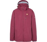 Trespass Mens Jacket Weir Waterproof Raincoat Outdoor, Bordo, XXS