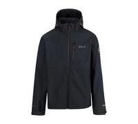 Trespass Men's Justin DLX Marl Soft Shell Jacket - Black Marl