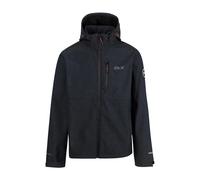 Trespass Men's Justin DLX Marl Soft Shell Jacket - Black Marl - XXL - Black Marl - 100% Mixed