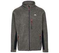 Trespass Men's Jynx Full Zip Fleece Jacket - Olive Stripe - L - Olive Stripe - 84% Polyester/16% Viscose