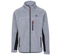 Trespass Men's Jynx Full Zip Fleece Jacket - Platinum Stripe - Platinum Stripe - L