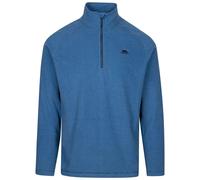 Trespass Mens Keynote Anti Pilling 1/4 Zip Fleece Top - Harbour Blue - M - Harbour Blue - 100% Polyester