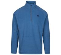 Trespass Men's Keynote Anti Pilling 1 4 Zip Fleece Top in Blue | Size: Medium Trespass Blue M
